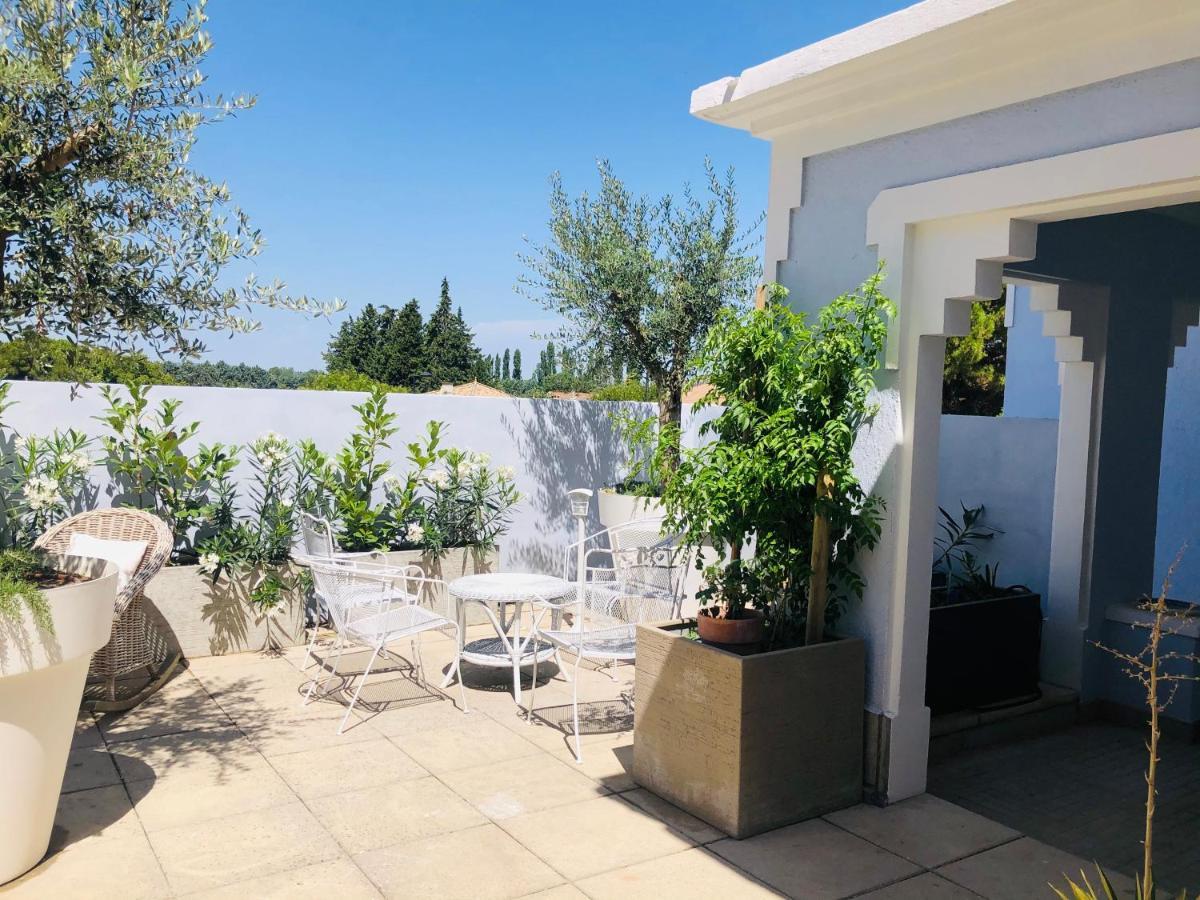 Une Maison Bleue Villa Piolenc Esterno foto