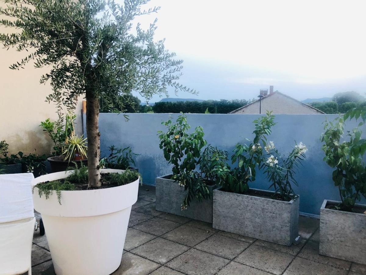 Une Maison Bleue Villa Piolenc Esterno foto